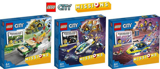 NIEUW: LEGO City Missions! | 2TTOYS ✓ Official shop<br>
