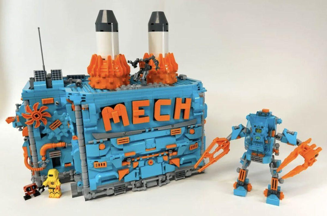 Robotic Mech Factory wordt gestemd in de LEGO Ideas Review | 2TTOYS ✓ Official shop<br>