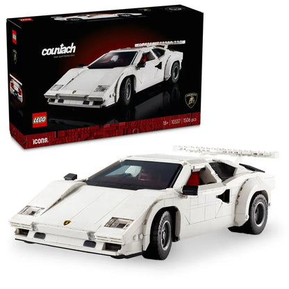 LEGO White Lamborghini Countach 5000 Quattrovalvole 10337 Icons (delivery: January 2025)