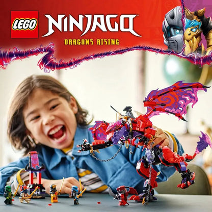 LEGO Lightning Tooth Chaos Dragon 71832 Ninjago (Pre-Order: March 2025)