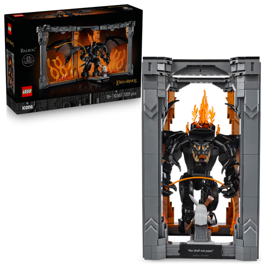 LEGO Boekensteun: The Lord of the Rings – Balrog™ 10367 Lord of the Rings
