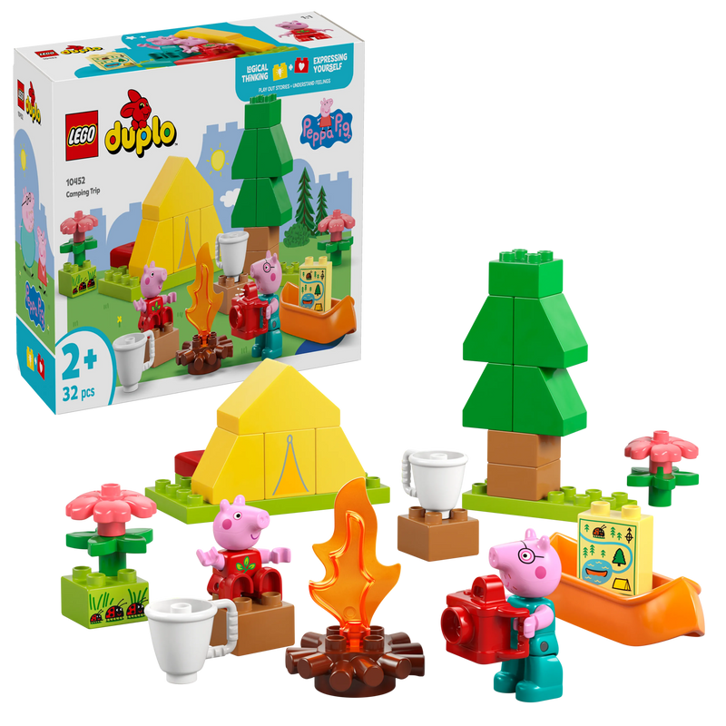 LEGO Peppa Pig Camping Trip 10452 Peppa Pig (Delivery: March 1, 2025)
