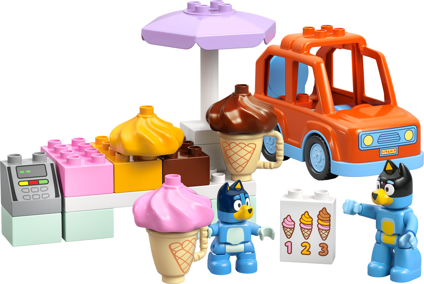 LEGO Huis van Bluey en haar familie met geheugenspel 10459 Duplo Bluey