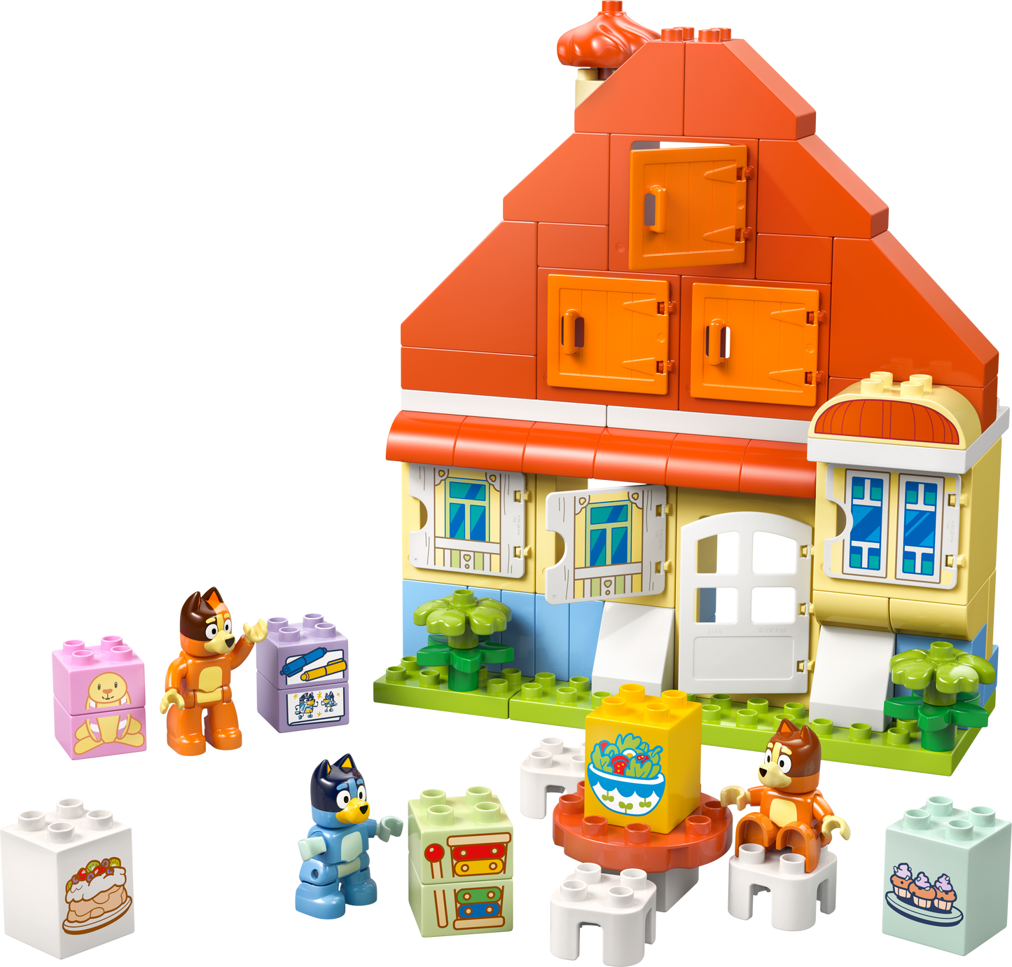 LEGO Huis van Bluey en haar familie met geheugenspel 10459 Duplo Bluey