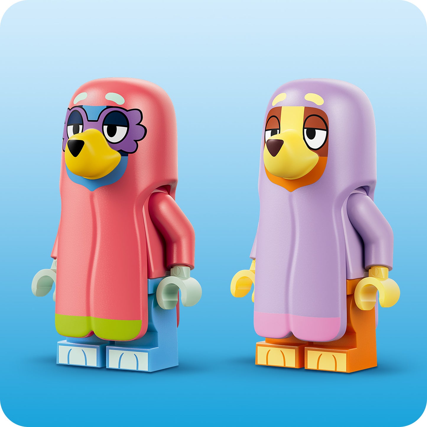 LEGO Bluey Oma’s met Bingo en Bluey - Educatief Speelgoed voor Peuters met Auto, 2 Minifiguren en Tuin - Montessori Set - Verjaardagscadeau voor Meisjes en Jongens vanaf 4 Jaar - 11216
