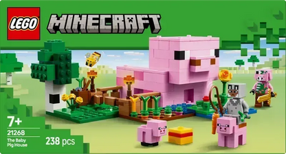 LEGO The Baby Pig House 21268 Minecraft (Pre-Order: January 2025)