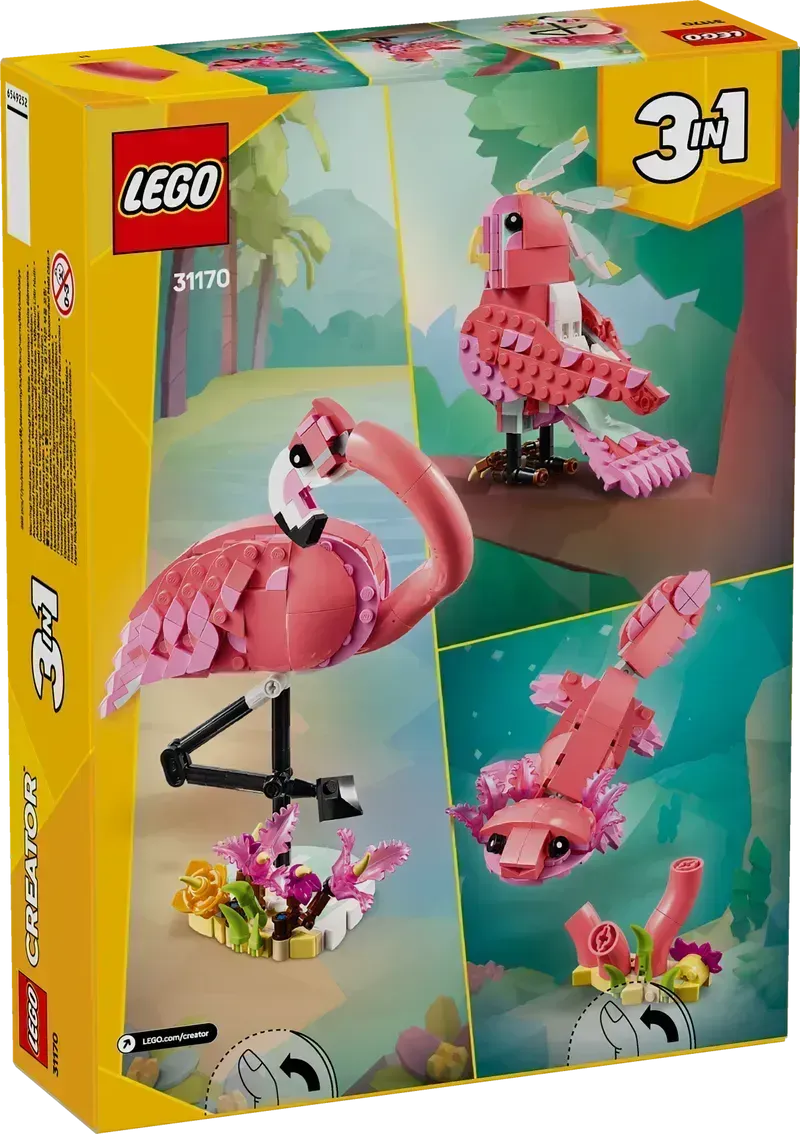 LEGO Wild Animals Pink Flamingo 31170 Creator