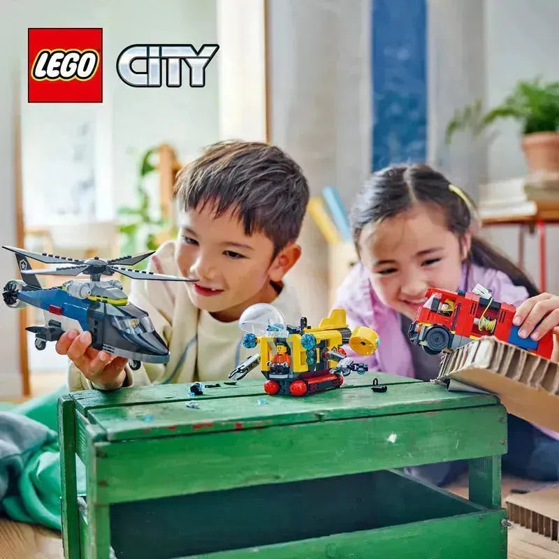 LEGO Helicopter, Fire Truck and Submarine 60462 City (Pre-Order: January 2025)