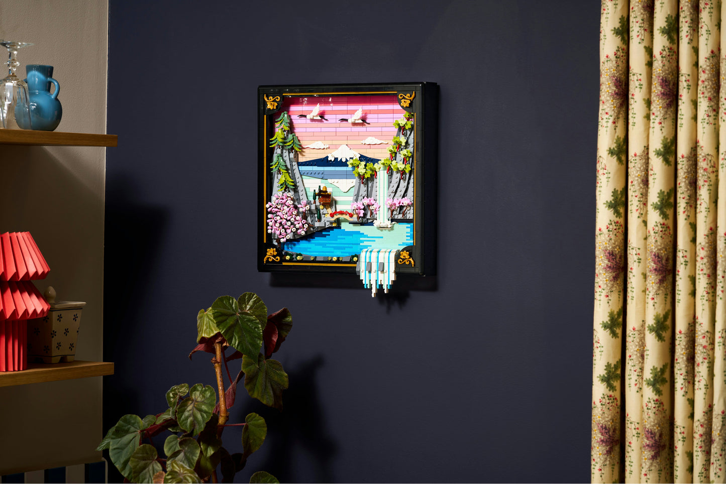 LEGO® Art Landschap met Japanse Kersenbloesems - Fraaie Wanddecoratie - 31218