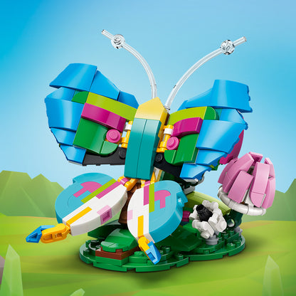 LEGO® Creator 3in1 Wilde dieren: Kleurrijke Kolibrie - Bouw Om tot Vlinder of Vis - 31384