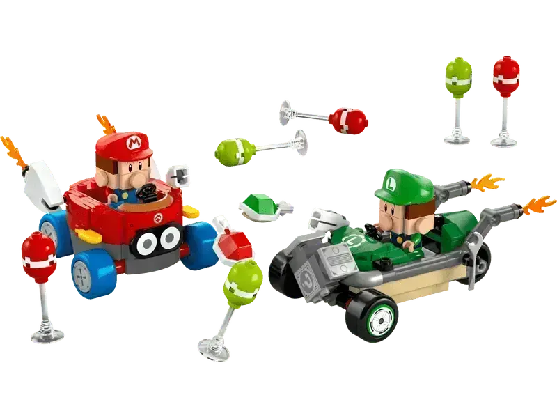 LEGO Mario Kart – Baby Mario vs. Baby Luigi 72034 SuperMario (Delivery: January 1, 2025)