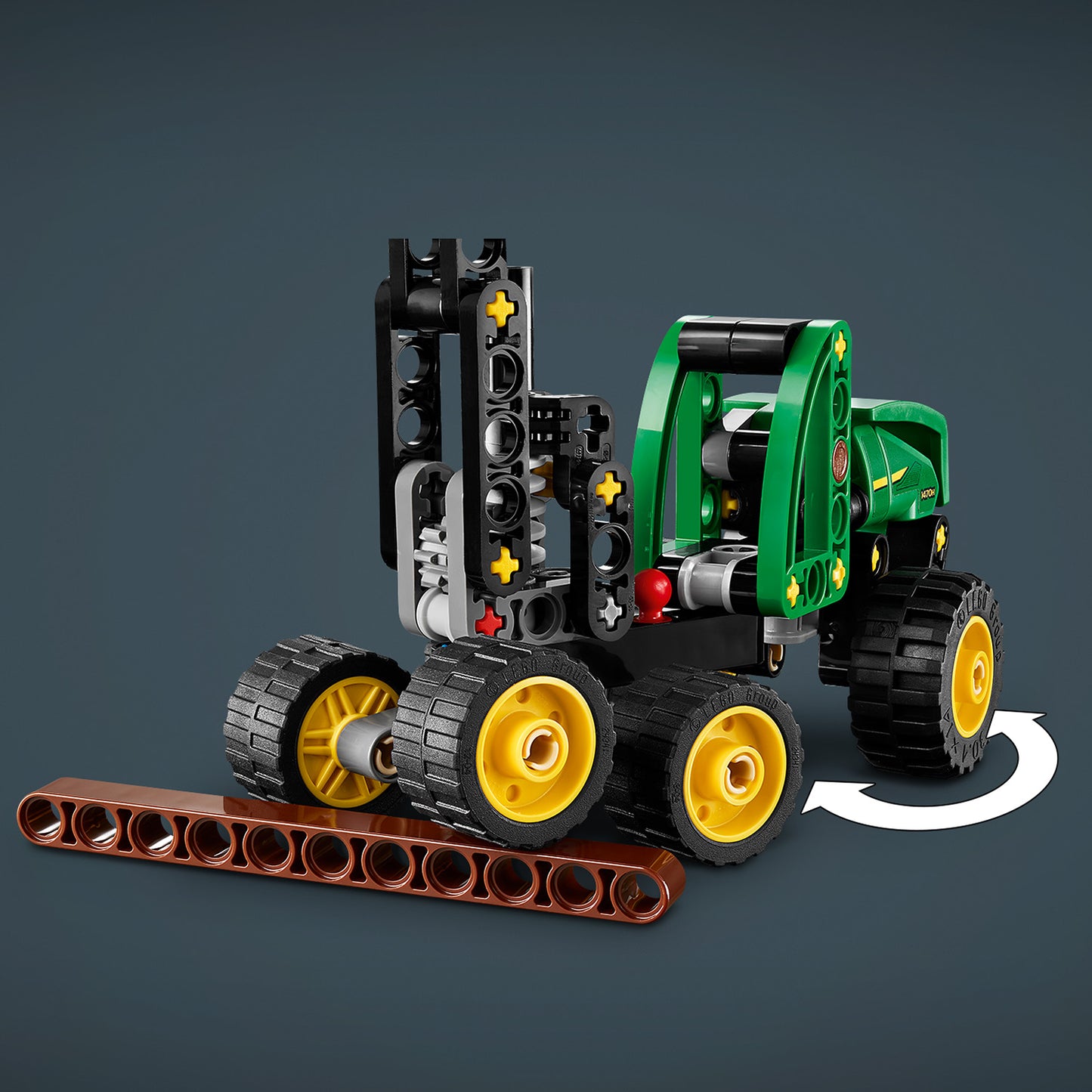 LEGO Technic John Deere 1470H Houtoogstmachine Voertuig Bouwpakket voor Kinderen 42218