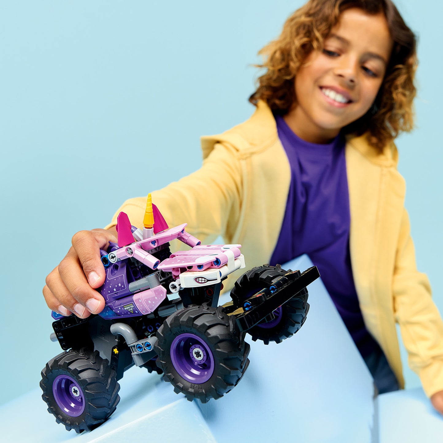 LEGO Technic Monster Jam Sparkle Smash Pull-Back Monstertruck Speelgoed voor Kinderen 42220