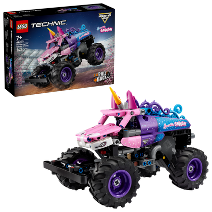 LEGO Technic Monster Jam Sparkle Smash Pull-Back Monstertruck Speelgoed voor Kinderen 42220