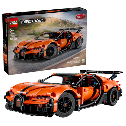 LEGO Technic Bugatti Chiron Pur Sport Hypercar Auto Bouwpakket met Speelgoed voor Kinderen 42222