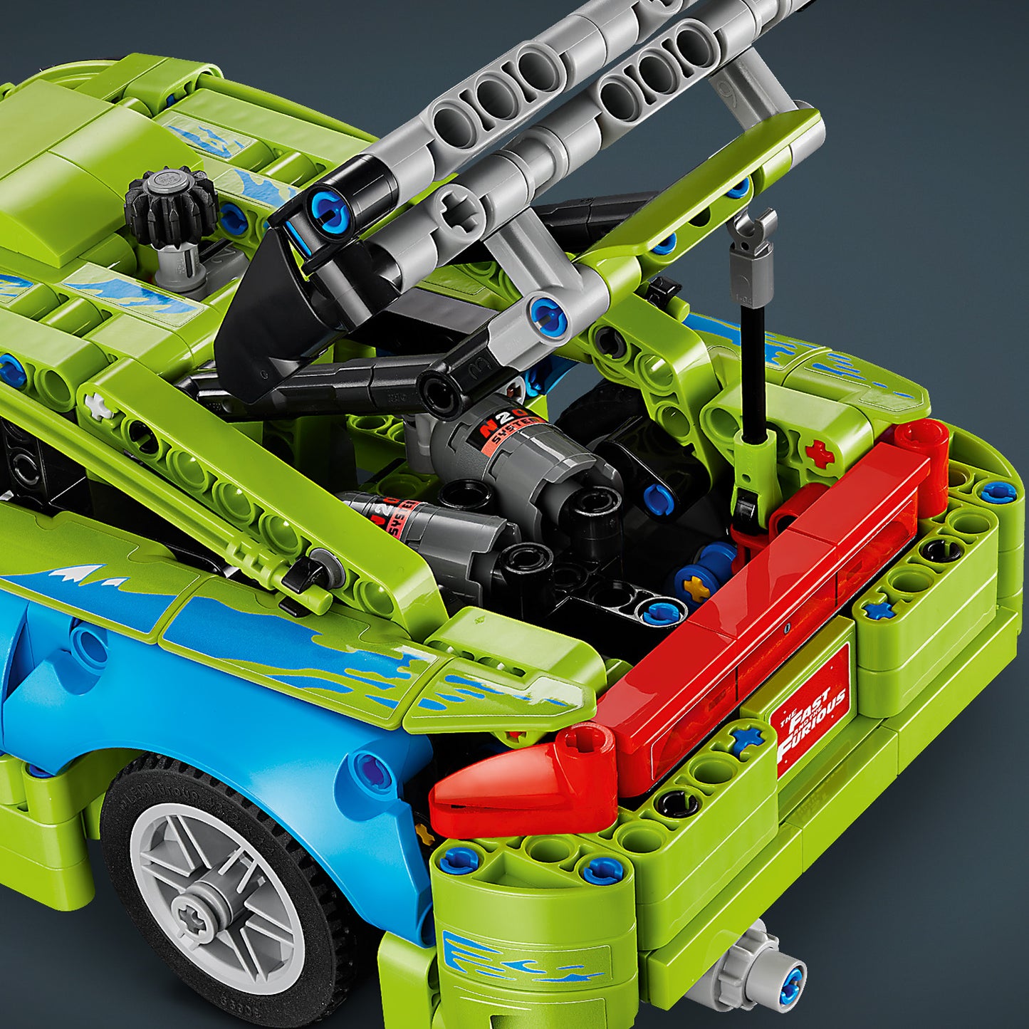 LEGO Technic Fast and Furious Mitsubishi Eclipse Auto Bouwpakket voor Kinderen - Incl. Besturing en 2 NOS-flessen - Cadeau voor Jongens en Fans van de Film Vanaf 14 Jaar - 42229