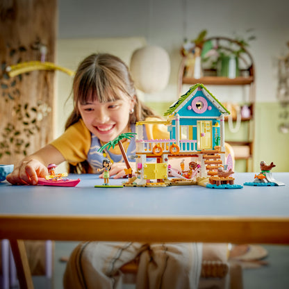 LEGO® Friends Strandhuis met Zeehonden - Bouwset met 3 Minipoppetjes en 2 Zeehondenfiguren - 42699