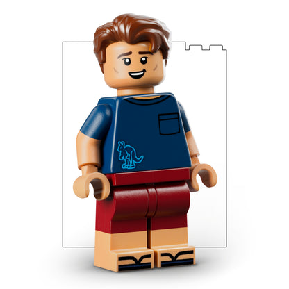 LEGO Editions McLaren Mastercard F1 Team Helm van Oscar Piastri - F1 Merchandise - Bouwpakket voor Kinderen met Formule 1 Coureur Minifiguur - Cadeau voor Jongens en Fans vanaf 14 Jaar 43017