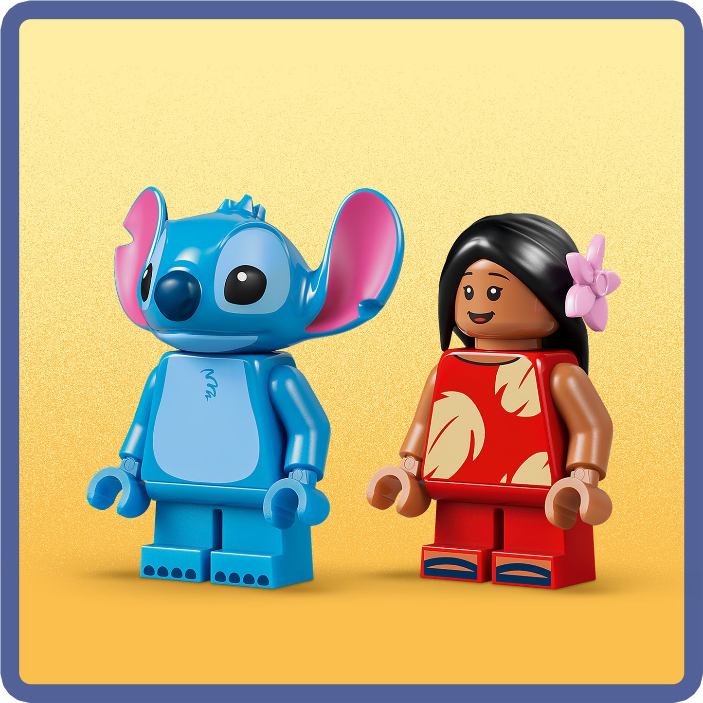 LEGO | Disney Strandplezier met Lilo en Stitch Bouwbaar Speelgoed voor Kinderen met 2 Speelgoedwinkels, Ruimterit en 2 Poppetjes - Montessori Cadeau voor Meisjes en Jongens vanaf 4 Jaar 43280