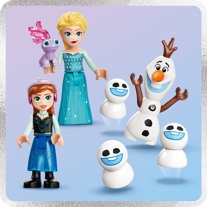 LEGO® ǀ Disney Frozen Elsa's IJskasteel en Sneeuwrit - Bouwset voor Kinderen Vanaf 4 Jaar - 43281