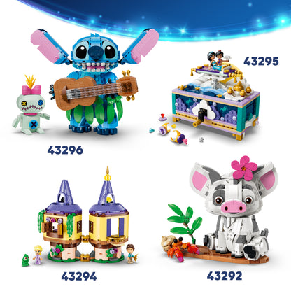LEGO | Disney Vaiana Kakamora - Bouwbaar Kokosnoot Speelgoed voor Kinderen Incl. 2 Bloempot Figuren met Bloemen - Kinderkamer Decoratie - Cadeau voor Meisjes en Jongens vanaf 9 Jaar 43293