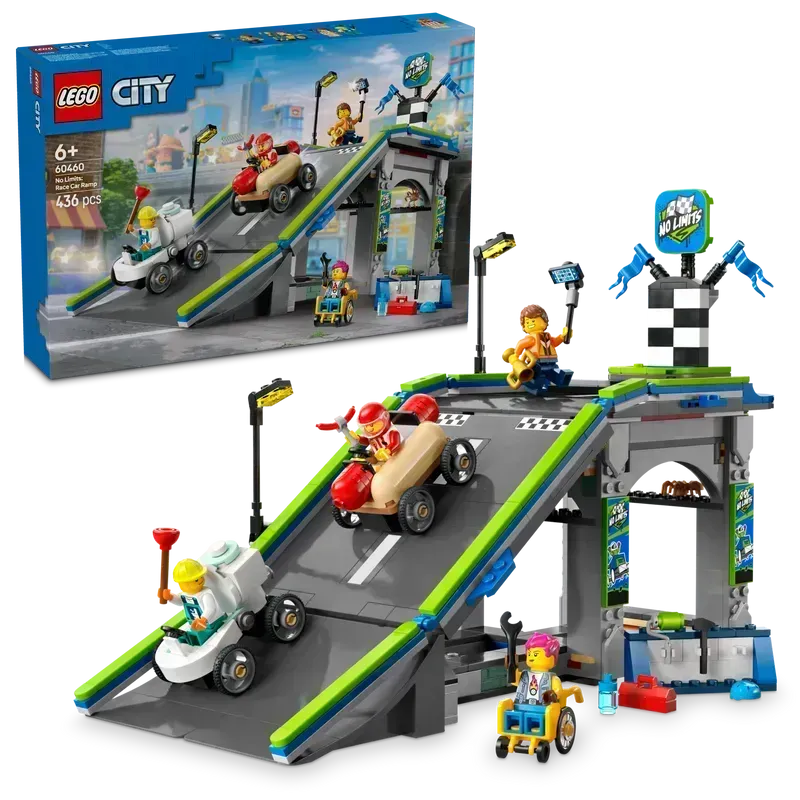 LEGO Speed ​​Ramp for Race Cars 60460 City (Pre-Order: January 2025)