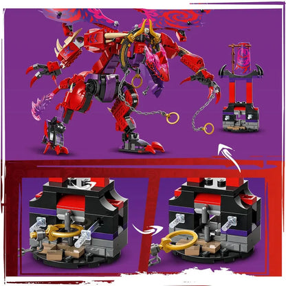 LEGO Lightning Tooth Chaos Dragon 71832 Ninjago (Pre-Order: March 2025)