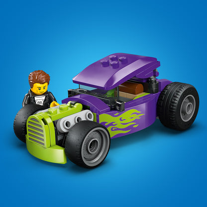 LEGO City Hot Rod Raceauto Auto Bouwpakket met Speelgoed voor Kinderen 60485