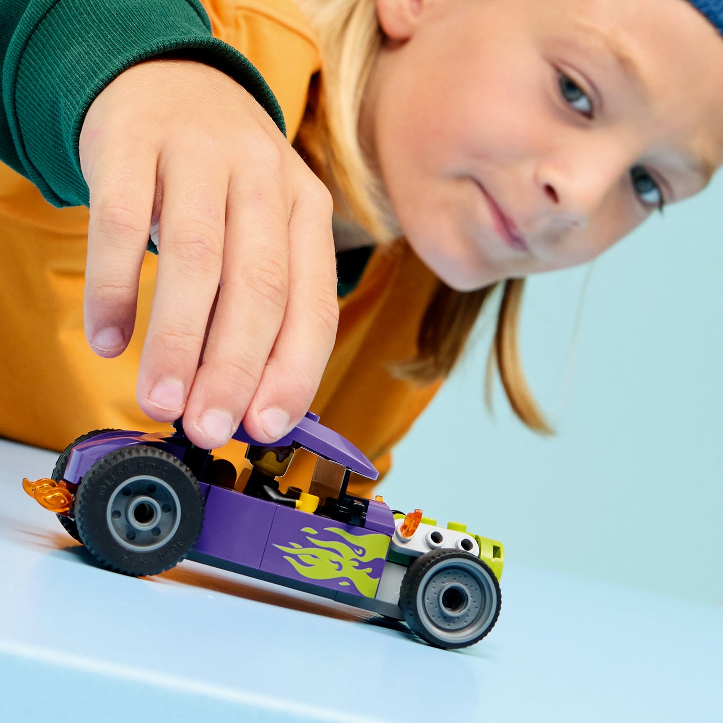 LEGO City Hot Rod Raceauto Auto Bouwpakket met Speelgoed voor Kinderen 60485