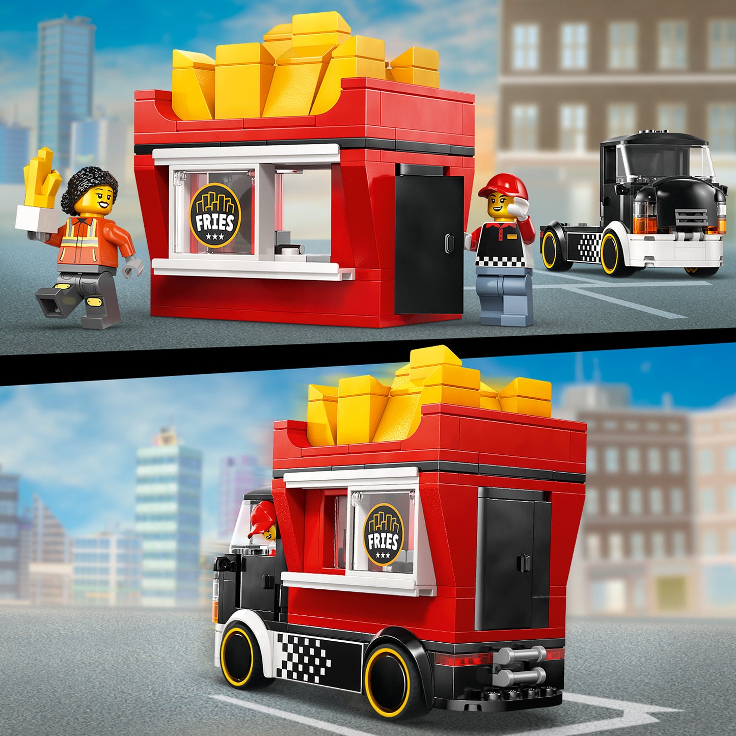 LEGO® City Snackbartruck - Bouw- en Speelset met Etensaccessoires om te Doen Alsof - 60488