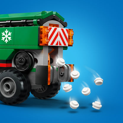 LEGO® City Sneeuwploeg Speelgoedtruck - Bouwset van Modeltruck met Minifiguur van Chauffeur - 60490