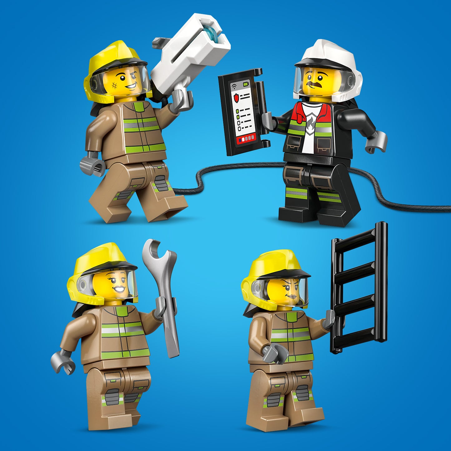 LEGO® City Luchthaven Brandweertruck - Bouwset met Reddingsvoertuig voor Jongens en Meisjes Vanaf 7 Jaar - 60499