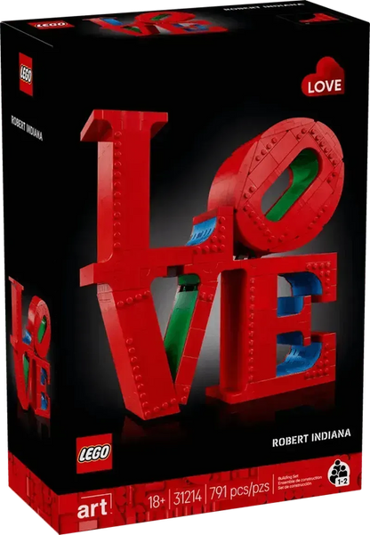 LEGO LOVE sign 31214 Art (Delivery: January 2025)
