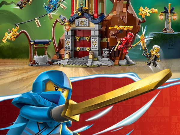 LEGO Temple of the Dragon Energy Cores 71795 Ninjago