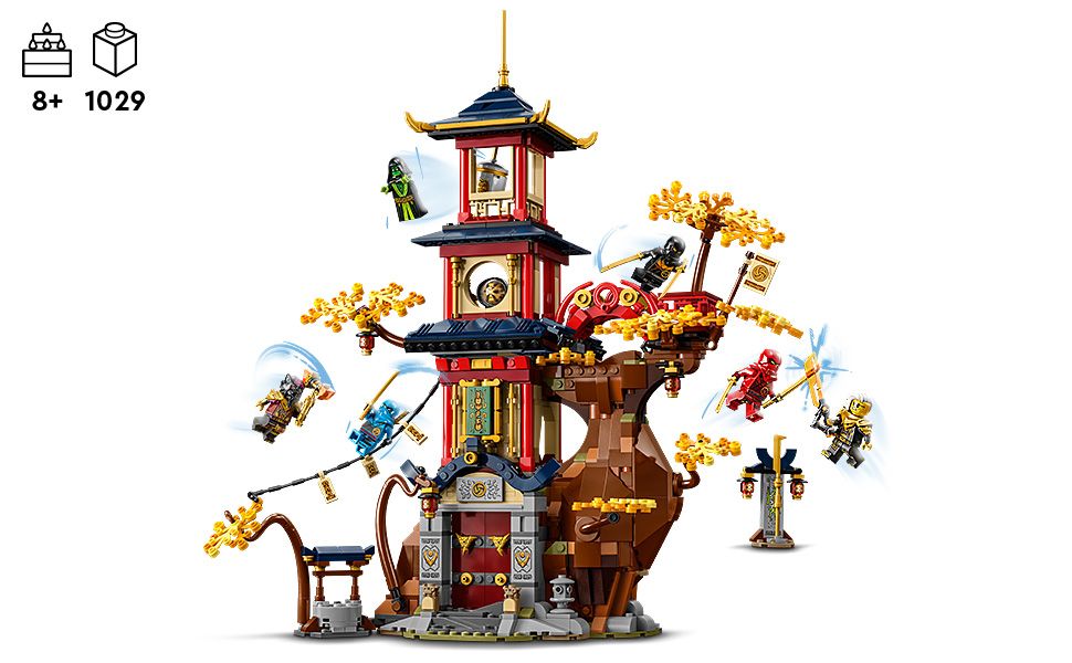 LEGO Temple of the Dragon Energy Cores 71795 Ninjago