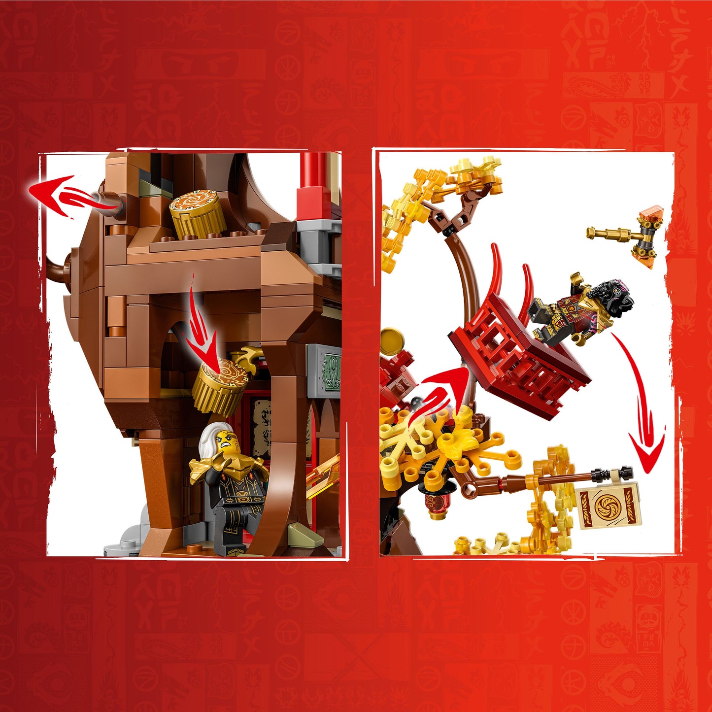 LEGO Temple of the Dragon Energy Cores 71795 Ninjago