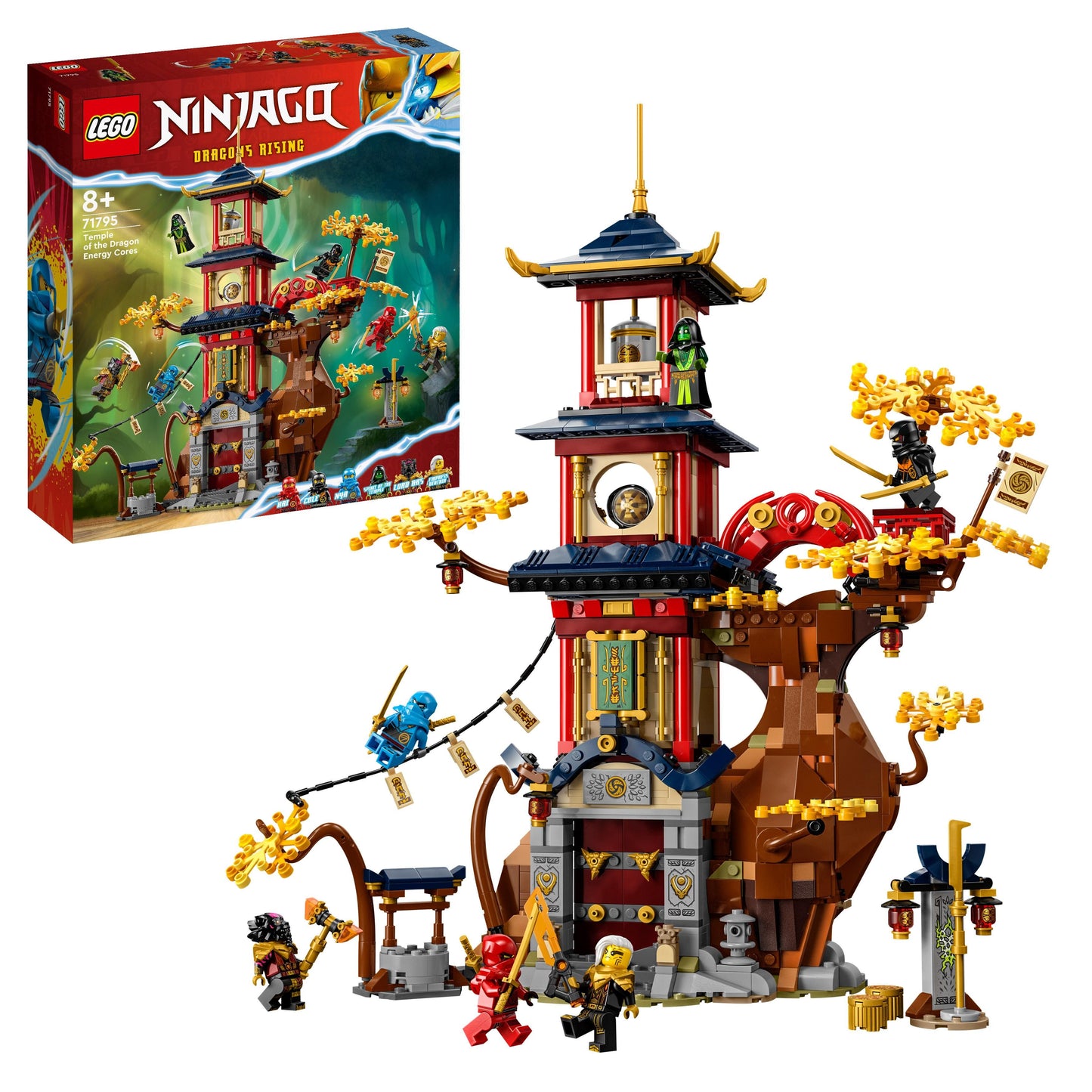 LEGO Temple of the Dragon Energy Cores 71795 Ninjago