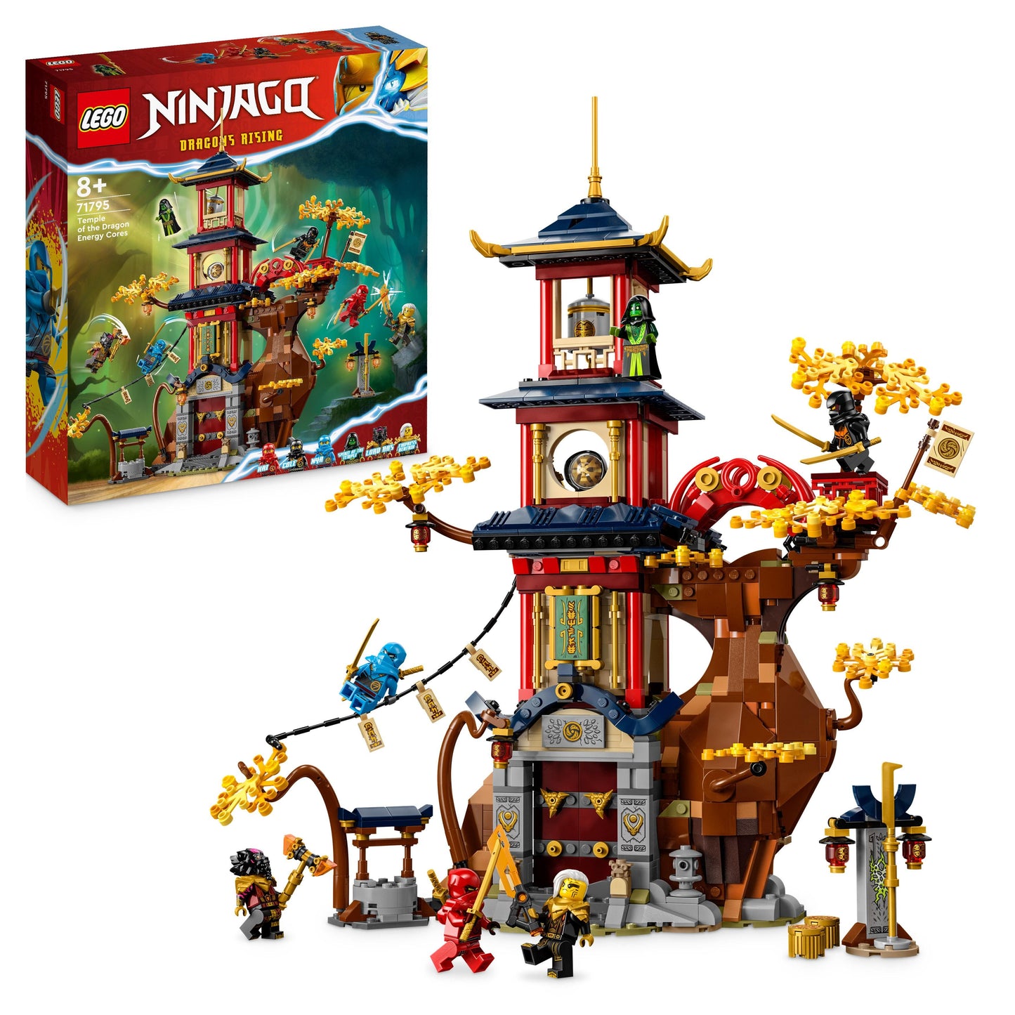 LEGO Temple of the Dragon Energy Cores 71795 Ninjago