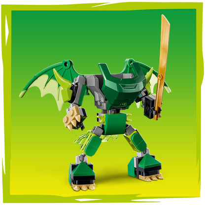 LEGO NINJAGO Lloyds Drakenmecha Strijdpakket Bouwpakket met Draken Speelgoed voor Kinderen met Actiefiguur en 3 Minifiguren - Kinderkamer Decoratie - Cadeau voor Jongens en Meisjes Vanaf 6 Jaar 71862
