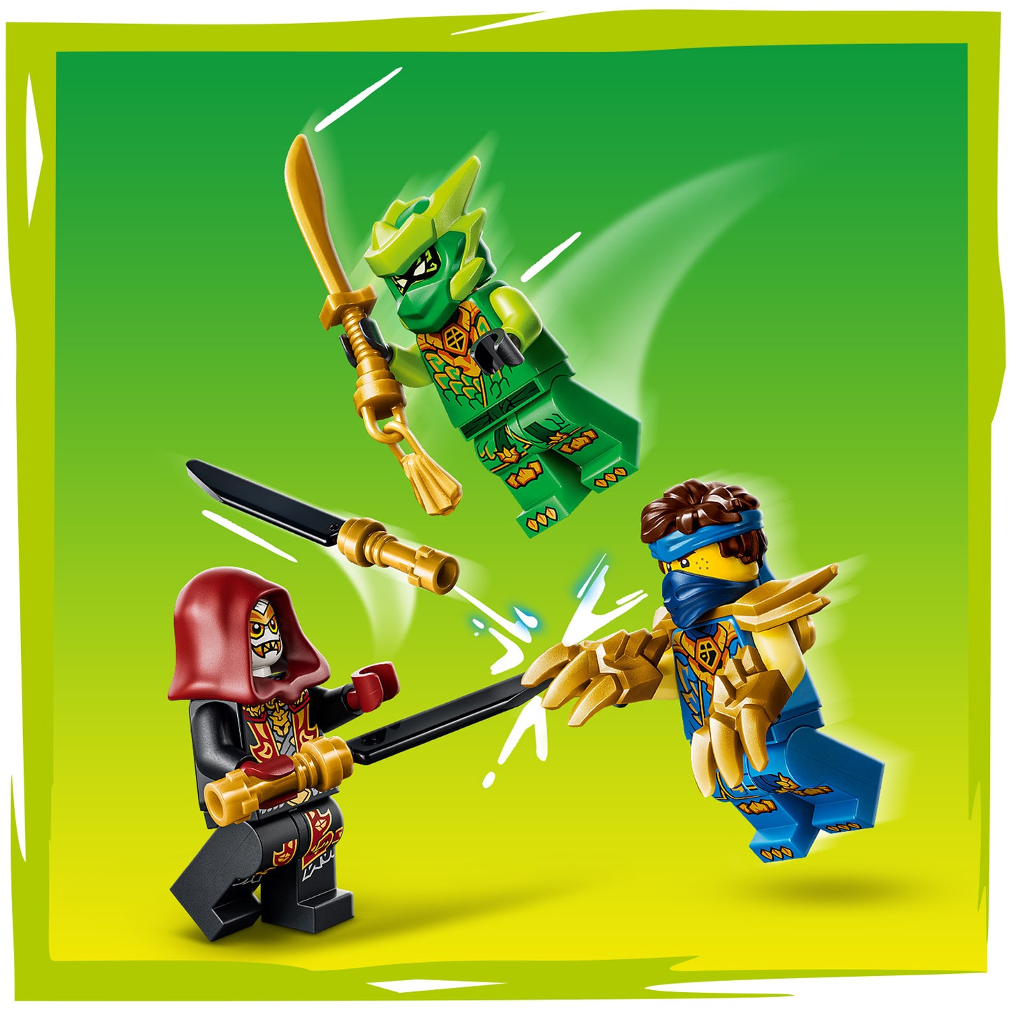 LEGO NINJAGO Lloyds Drakenmecha Strijdpakket Bouwpakket met Draken Speelgoed voor Kinderen met Actiefiguur en 3 Minifiguren - Kinderkamer Decoratie - Cadeau voor Jongens en Meisjes Vanaf 6 Jaar 71862