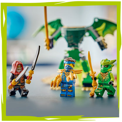 LEGO NINJAGO Lloyds Drakenmecha Strijdpakket Bouwpakket met Draken Speelgoed voor Kinderen met Actiefiguur en 3 Minifiguren - Kinderkamer Decoratie - Cadeau voor Jongens en Meisjes Vanaf 6 Jaar 71862