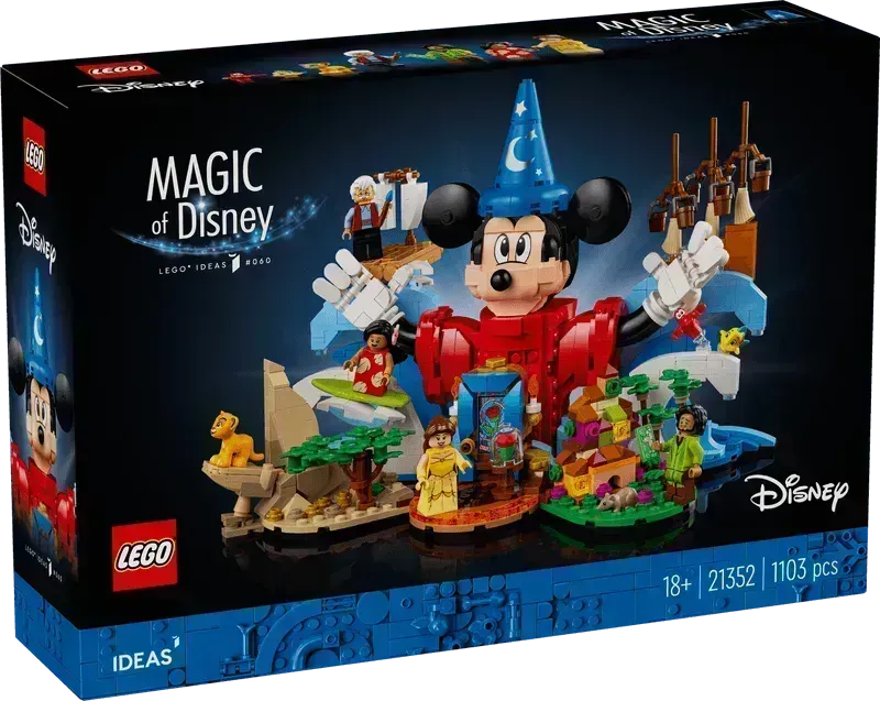 LEGO Disney 100 Celebration: A magical building adventure 21352 Ideas
