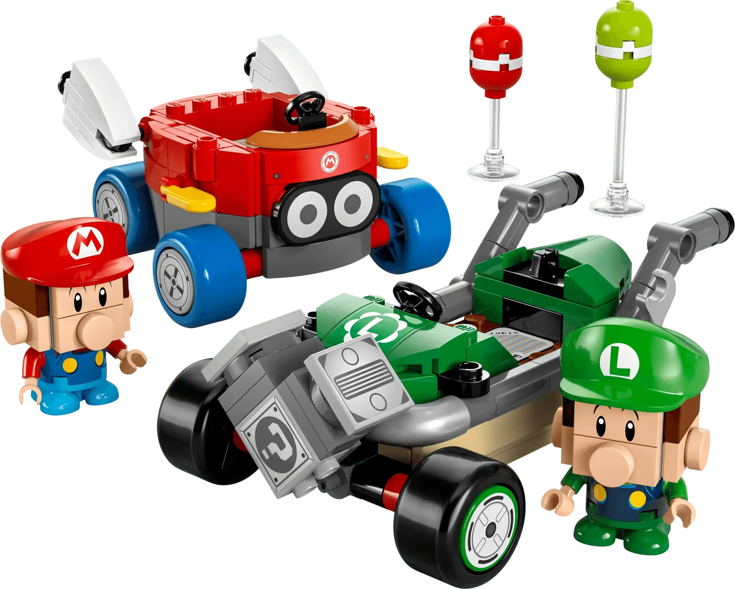 LEGO Mario Kart – Baby Mario vs. Baby Luigi 72034 Super Mario
