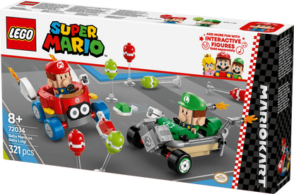 LEGO Mario Kart – Baby Mario vs. Baby Luigi 72034 Super Mario