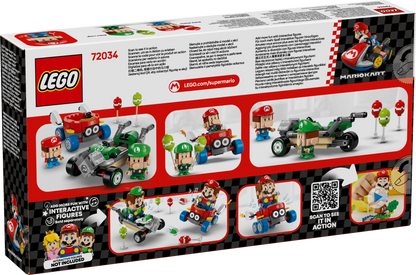 LEGO Mario Kart – Baby Mario vs. Baby Luigi 72034 Super Mario