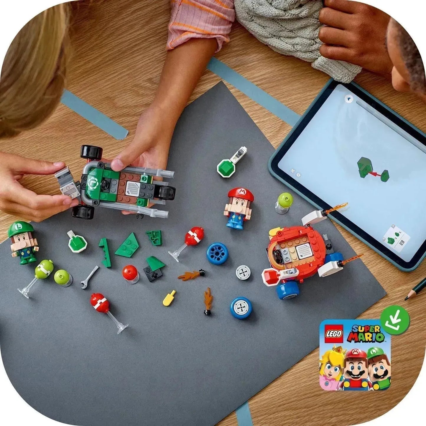 LEGO Mario Kart – Baby Mario vs. Baby Luigi 72034 SuperMario (Delivery: January 1, 2025)