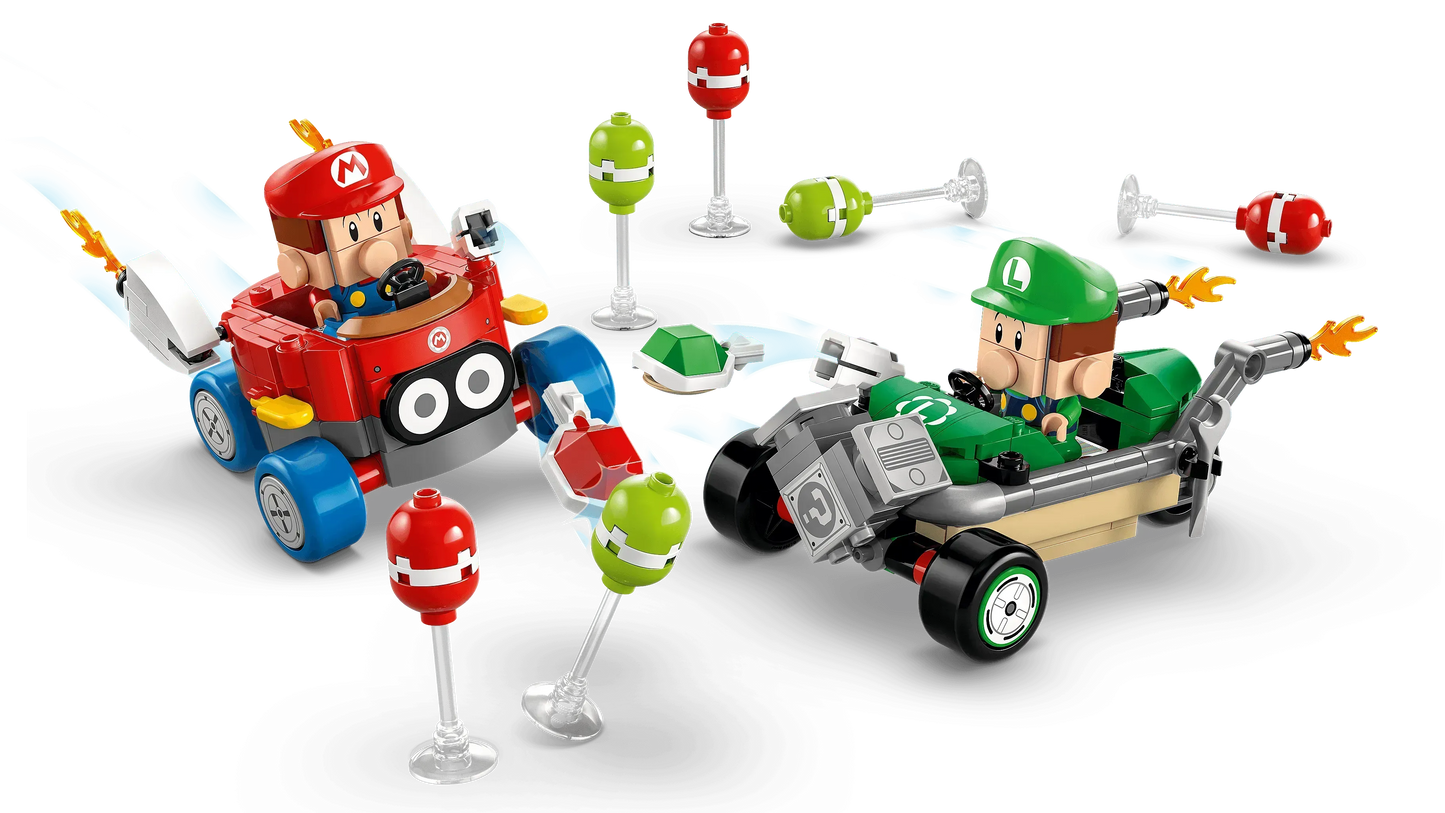 LEGO Mario Kart – Baby Mario vs. Baby Luigi 72034 SuperMario (Delivery: January 1, 2025)