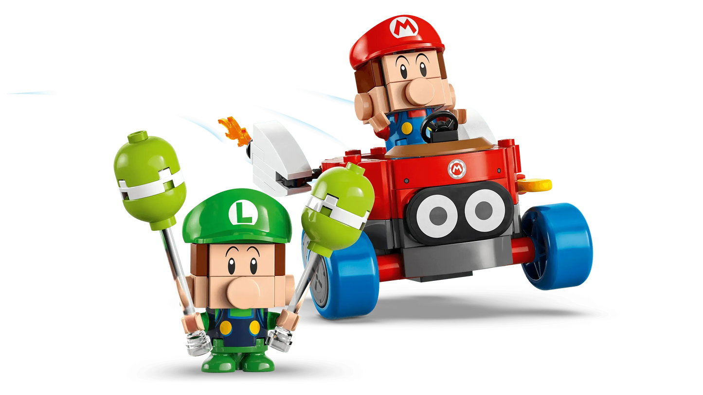 LEGO Mario Kart – Baby Mario vs. Baby Luigi 72034 SuperMario (Delivery: January 1, 2025)