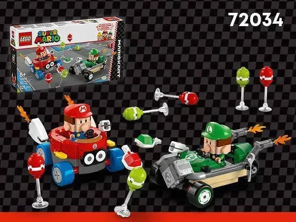 LEGO Mario Kart – Baby Mario vs. Baby Luigi 72034 Super Mario