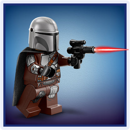 LEGO Star Wars De Mandalorian en Grogu's Speederbike Bouwpakket voor Kinderen 75436